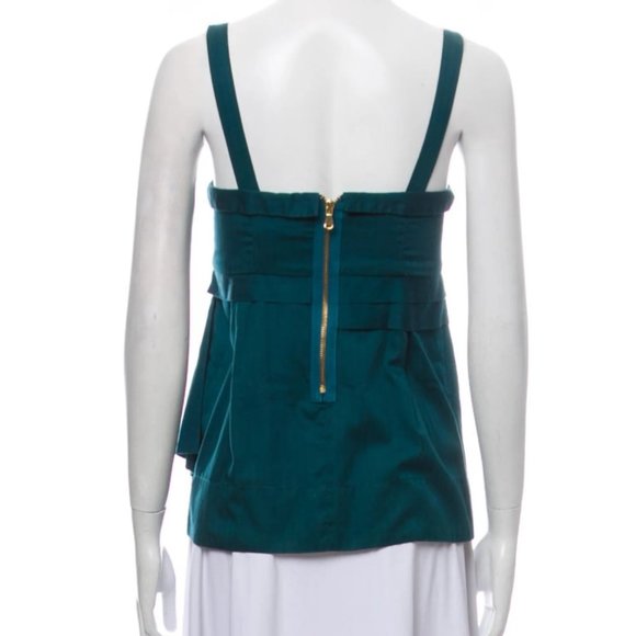 MARC BY MARC JACOBS Square Neckline Sleeveless Top - Picture 3 of 3